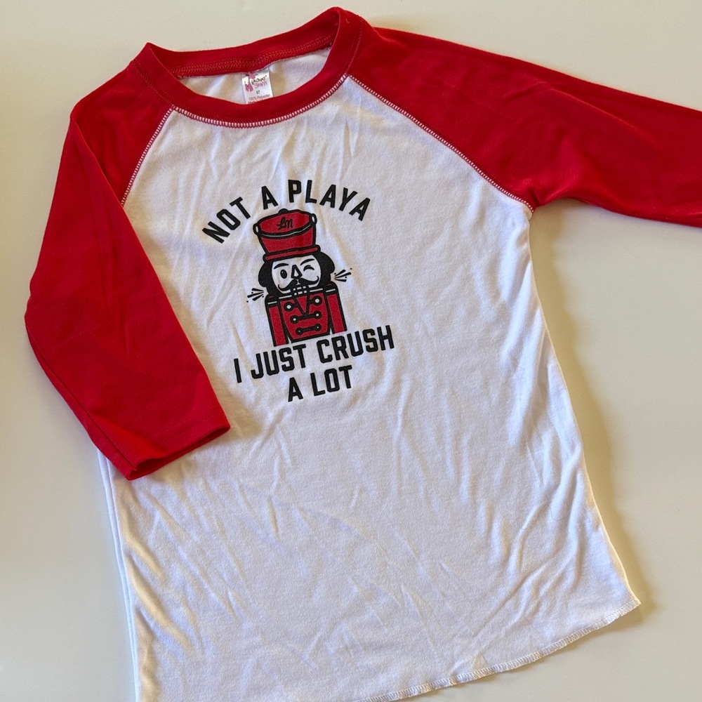 Small Shop Size 5T Christmas Raglan